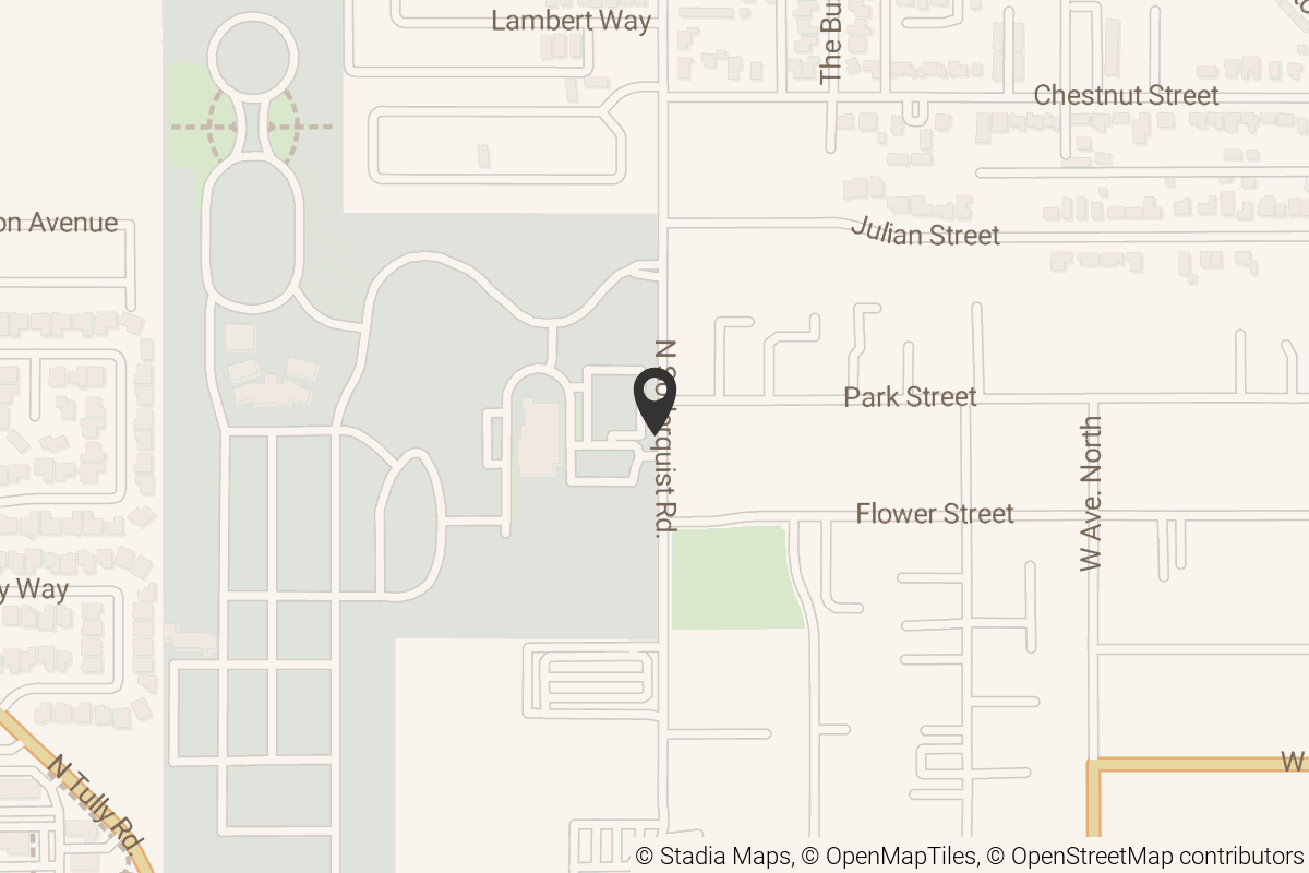 Map with location marker