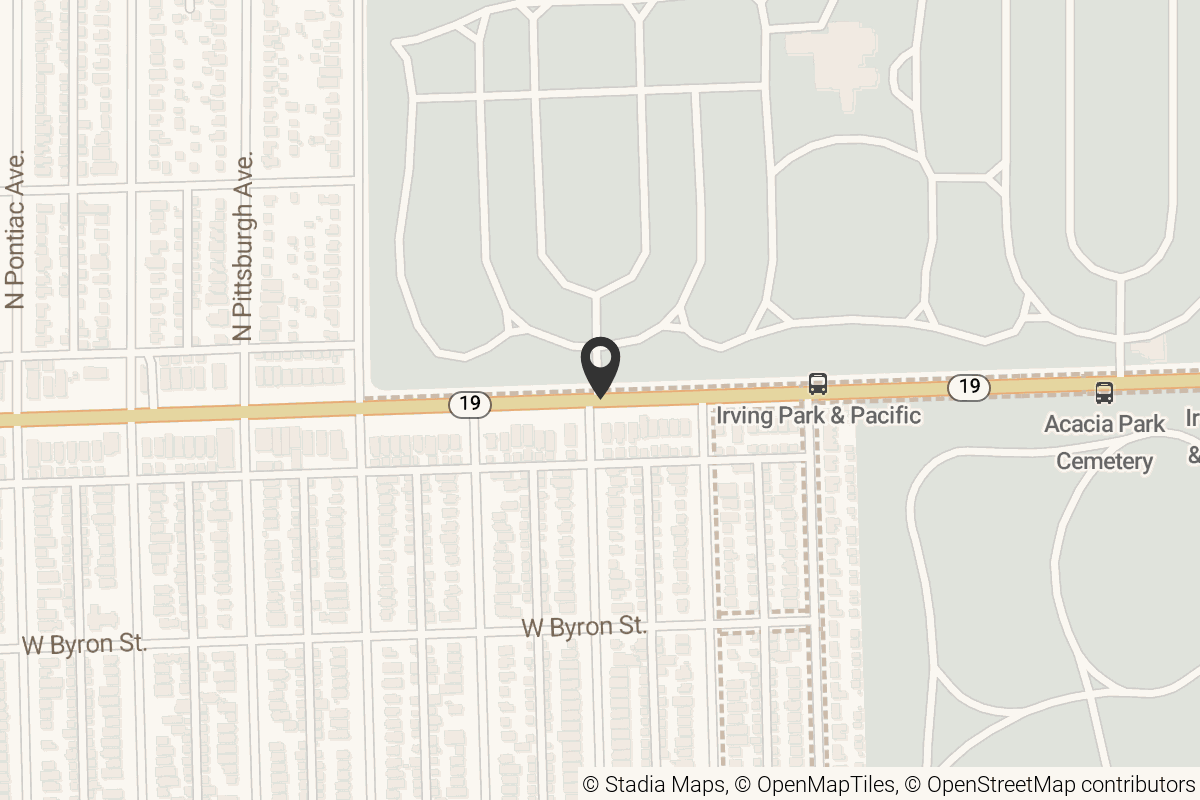 Map with location marker