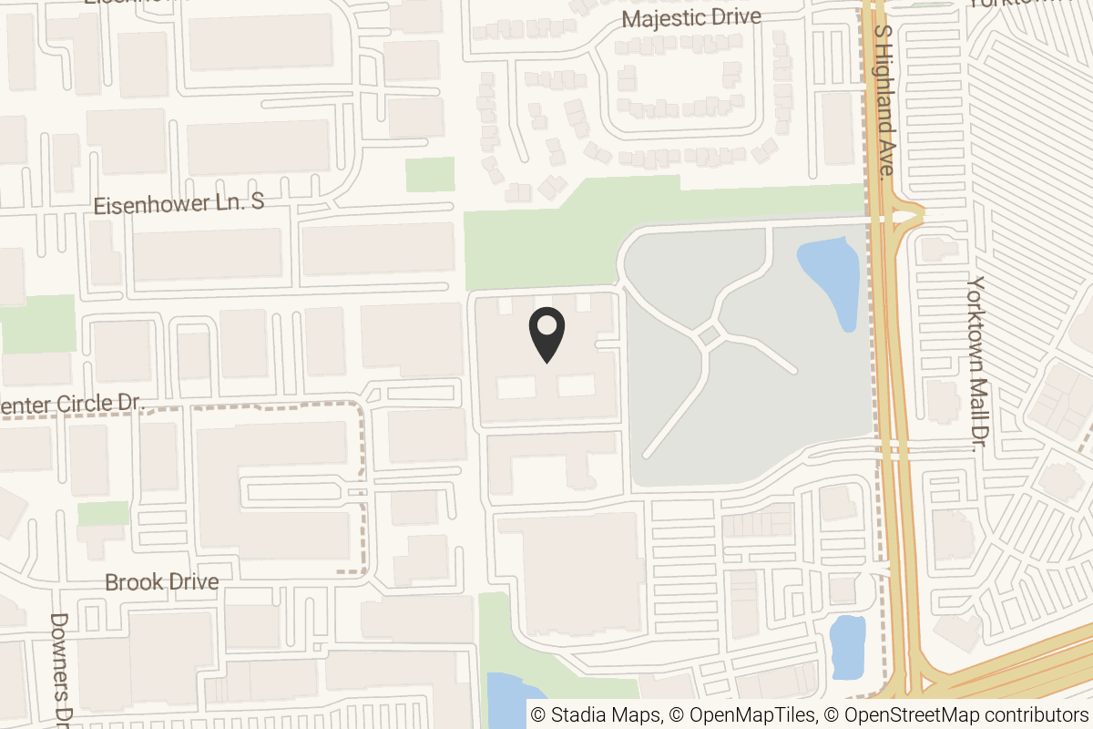 Map with location marker