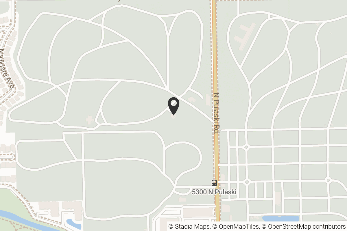 Map with location marker