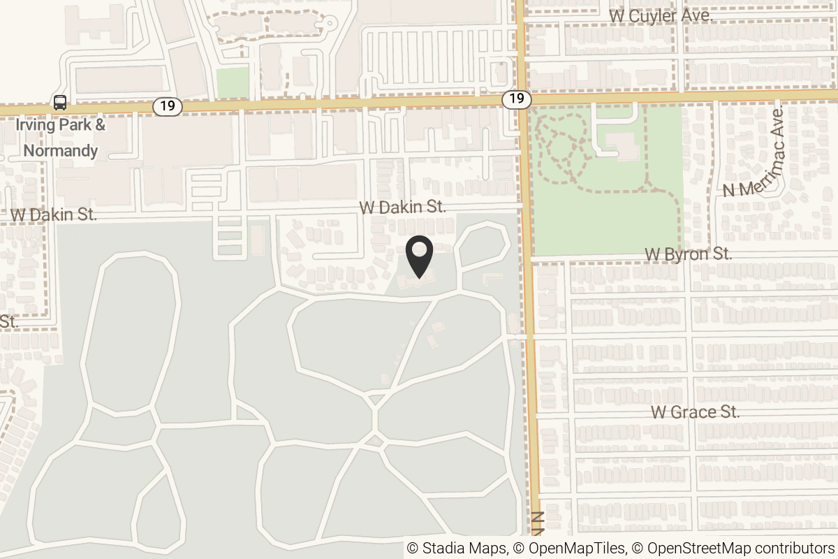 Map with location marker