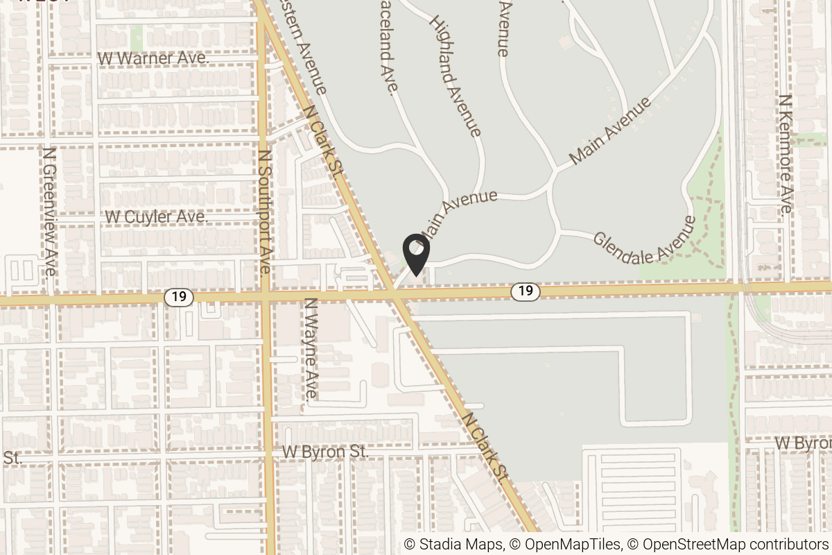 Map with location marker