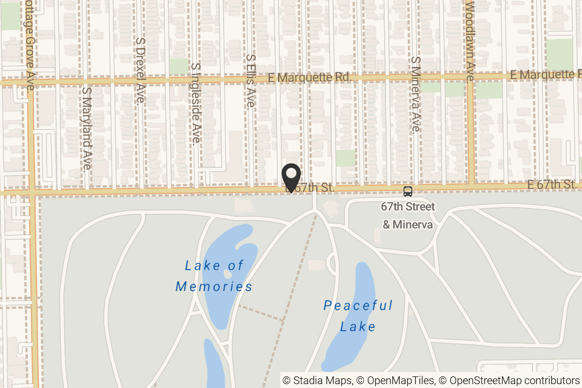 Map with location marker