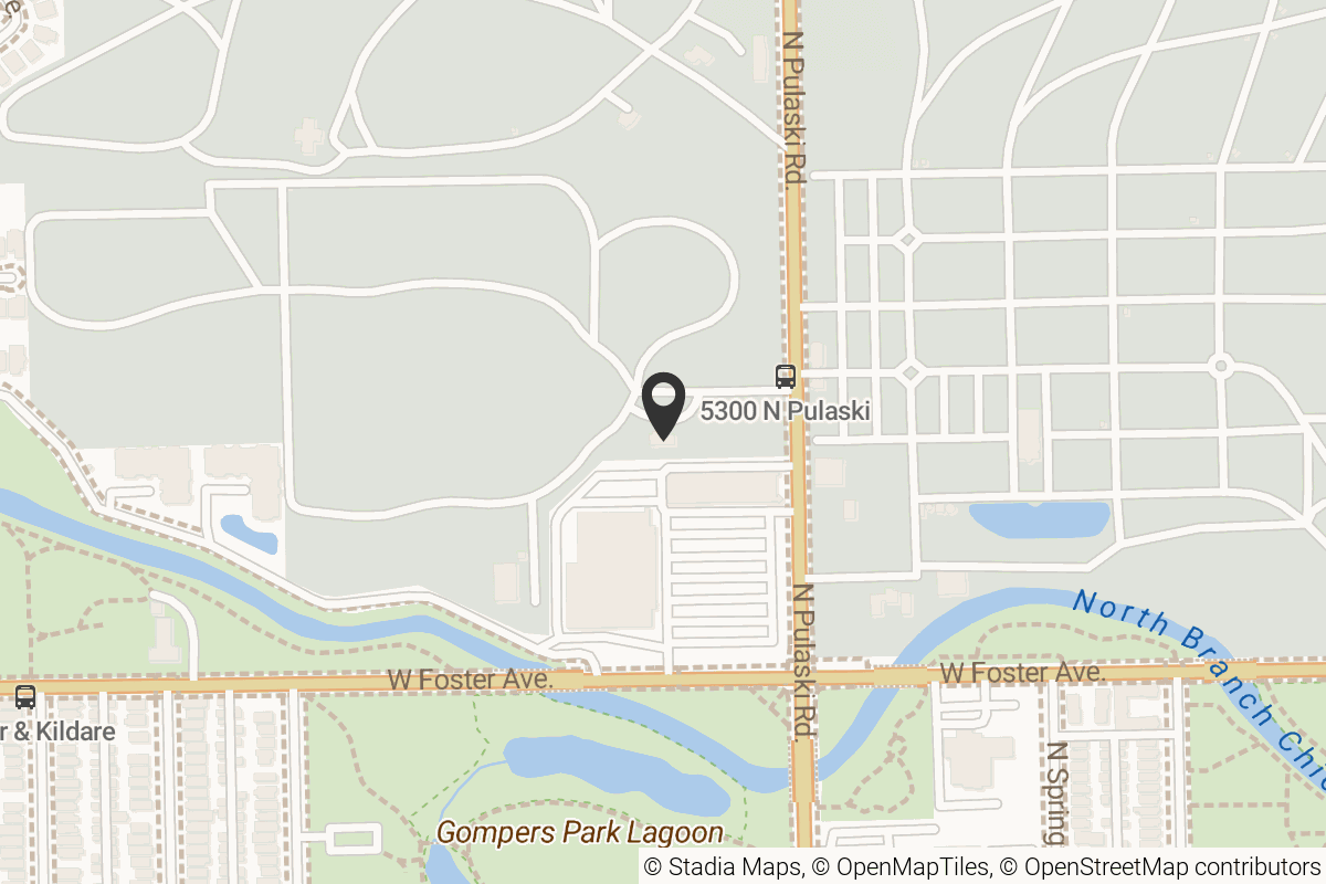 Map with location marker