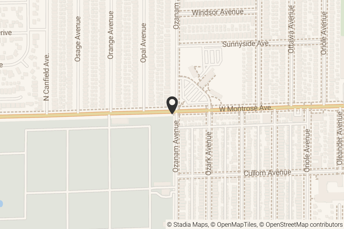 Map with location marker