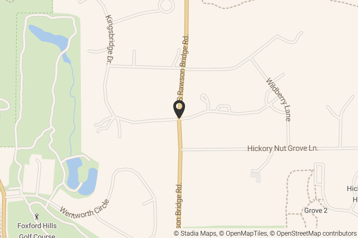 Map with location marker