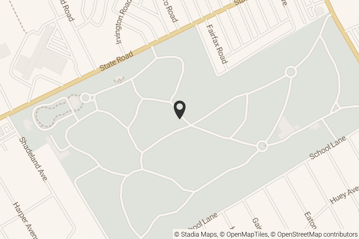 Map with location marker