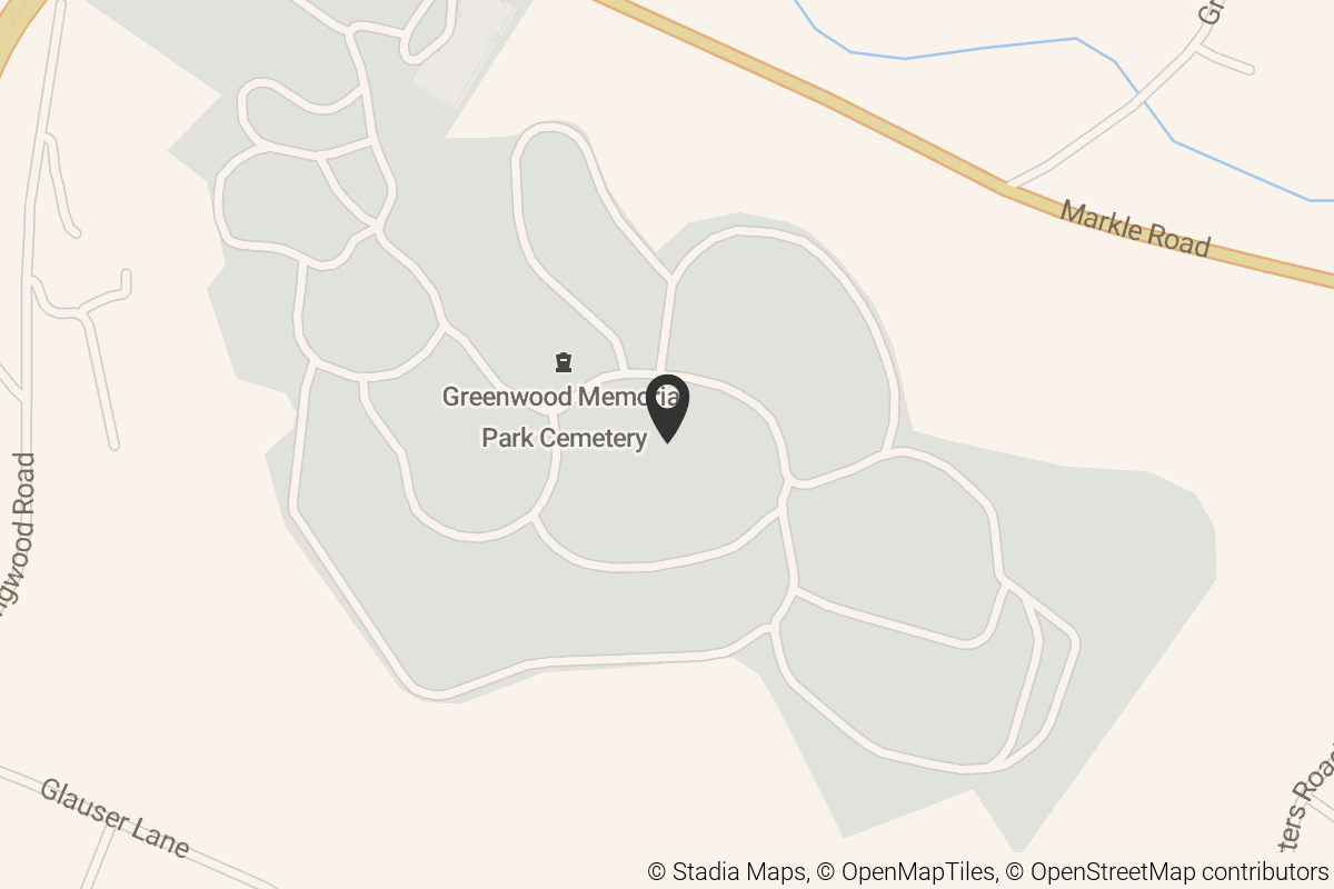 Map with location marker