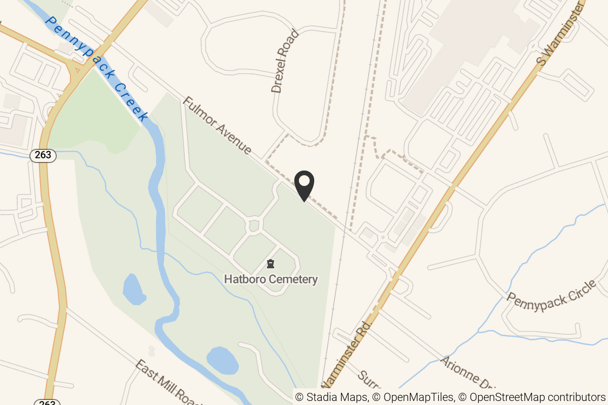 Map with location marker