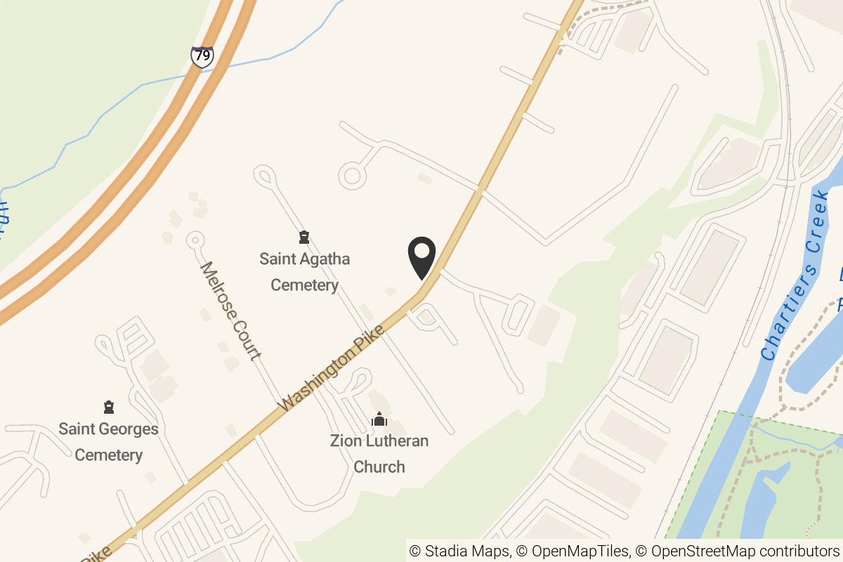 Map with location marker