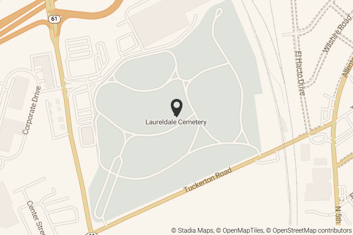 Map with location marker