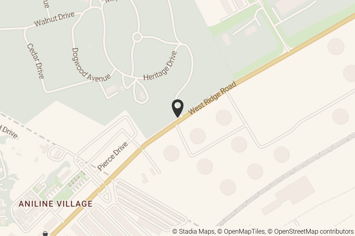 Map with location marker