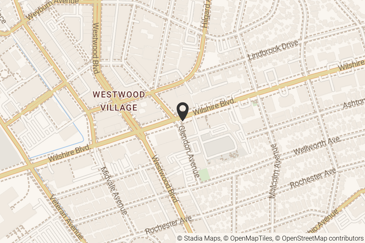 Map with location marker