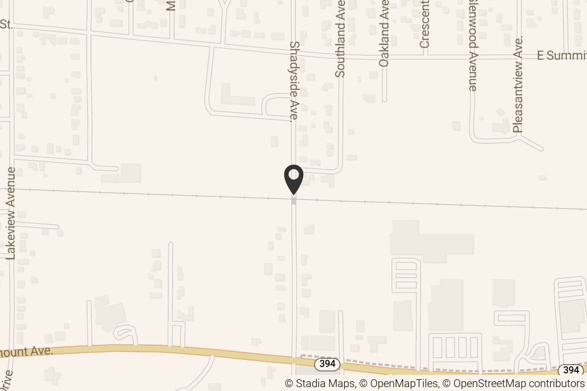 Map with location marker