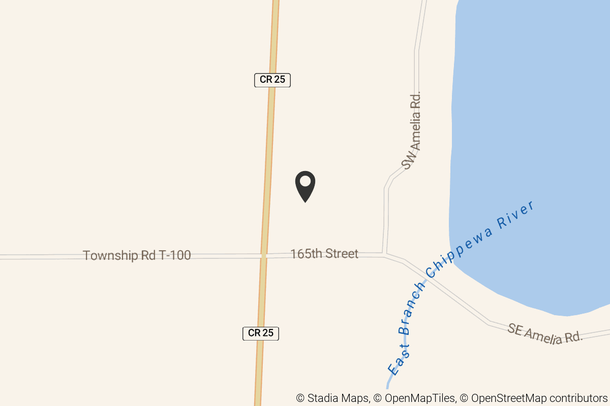 Map with location marker