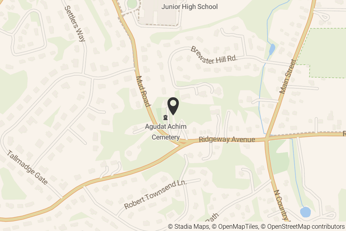 Map with location marker