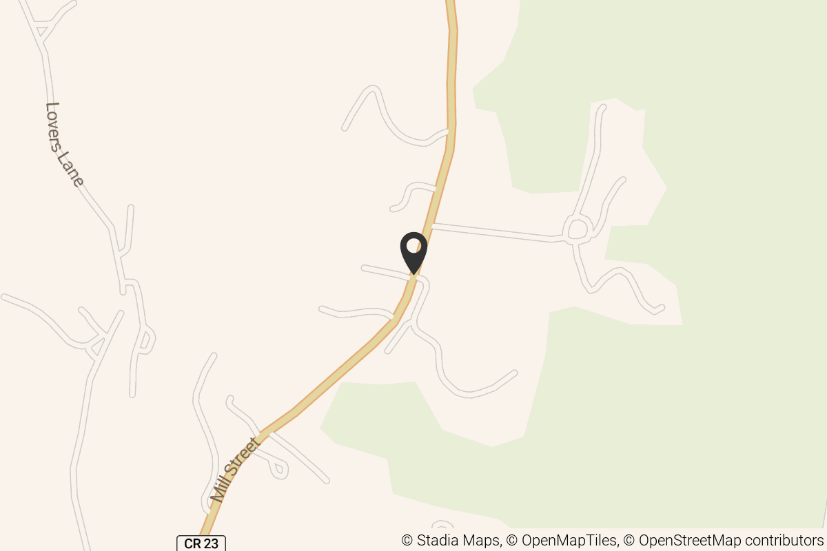 Map with location marker