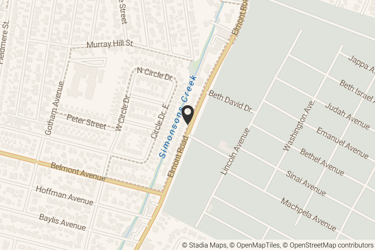 Map with location marker