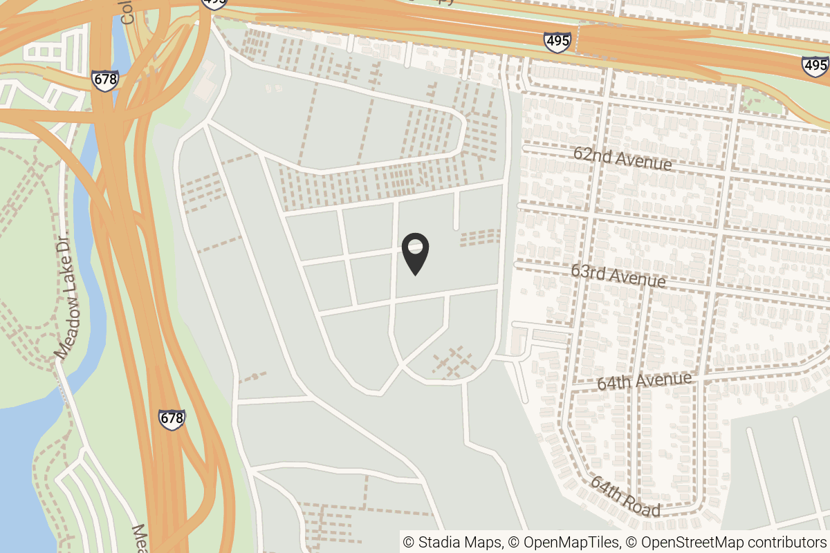 Map with location marker