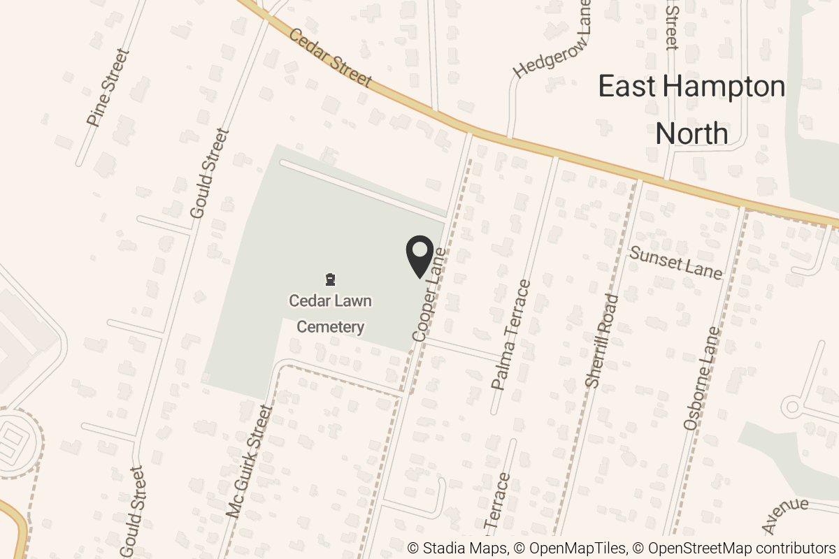 Map with location marker