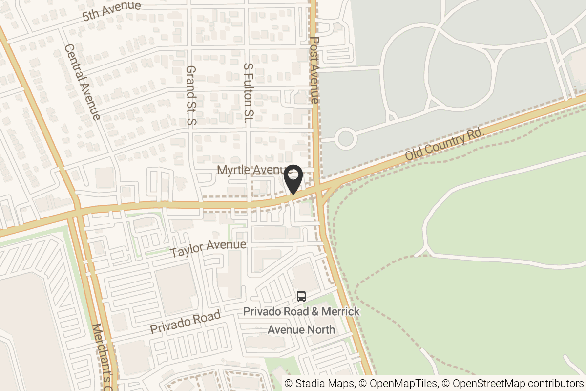 Map with location marker