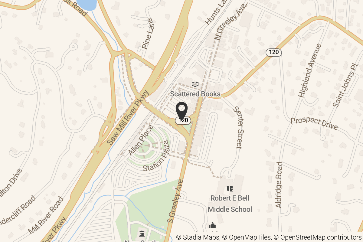 Map with location marker