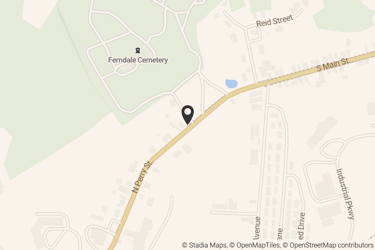 Map with location marker