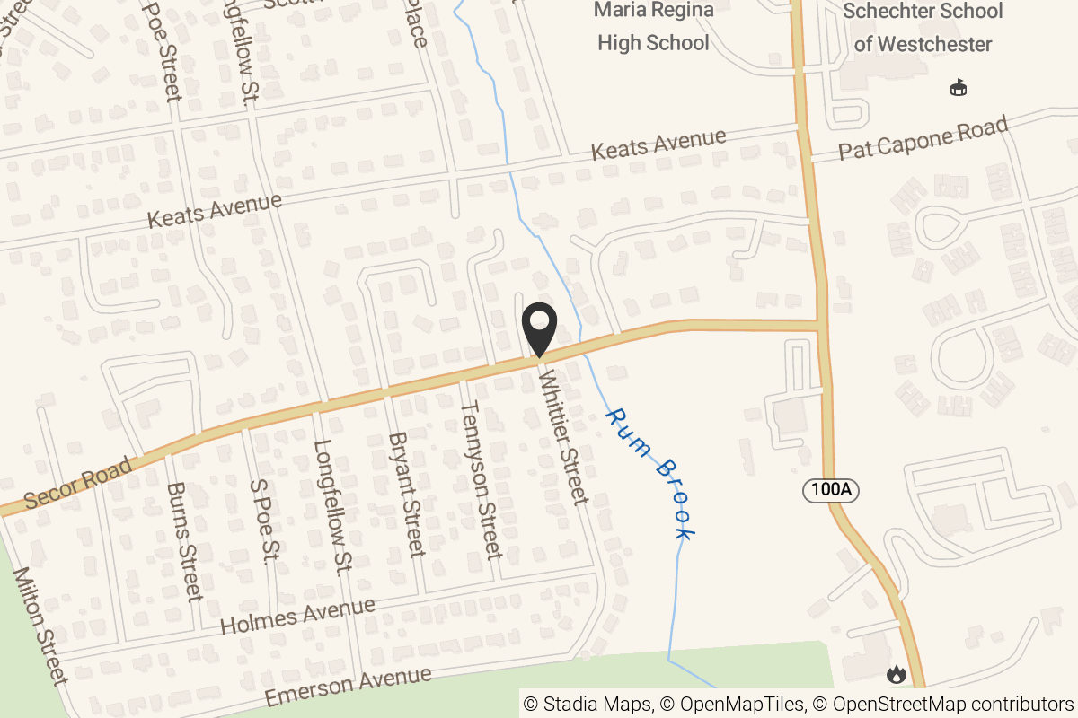 Map with location marker