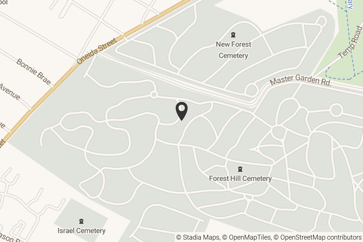 Map with location marker