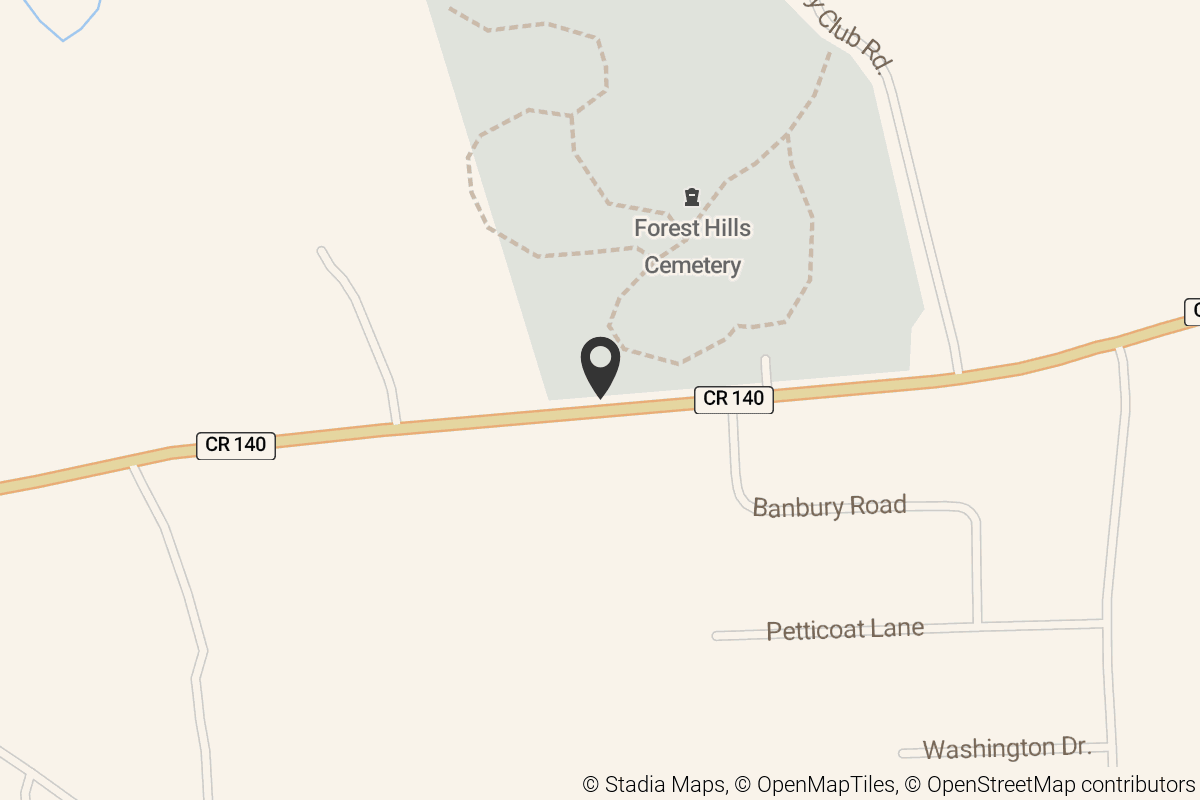 Map with location marker