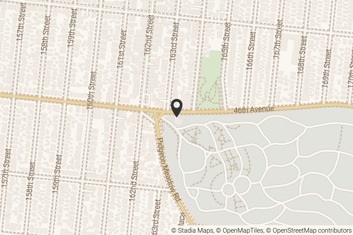 Map with location marker