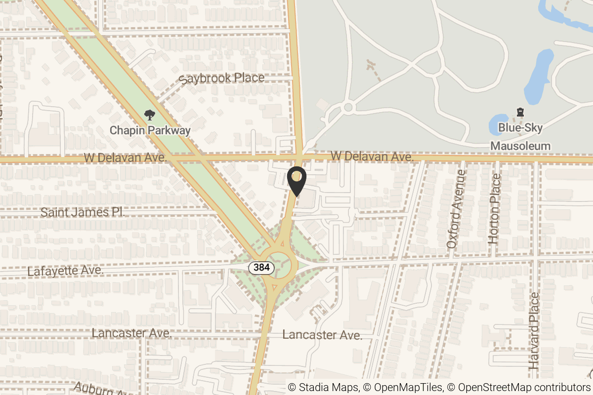 Map with location marker