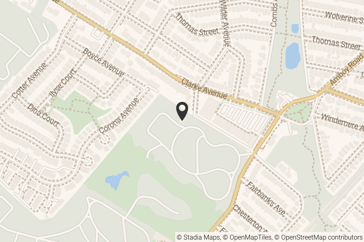 Map with location marker