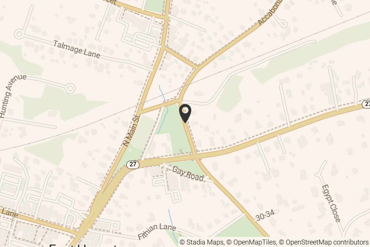 Map with location marker