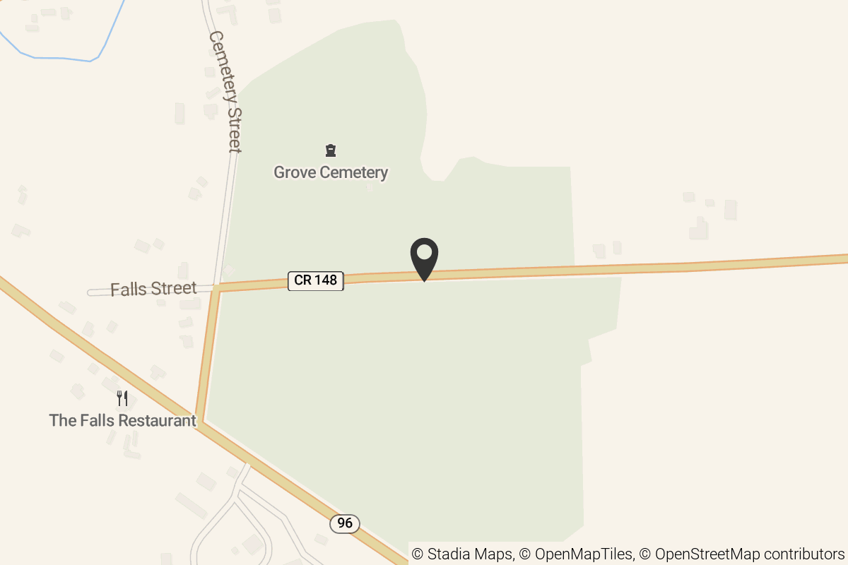 Map with location marker