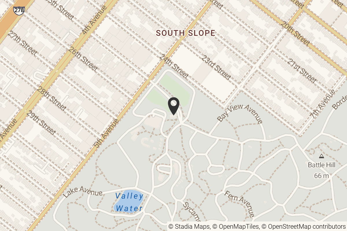 Map with location marker