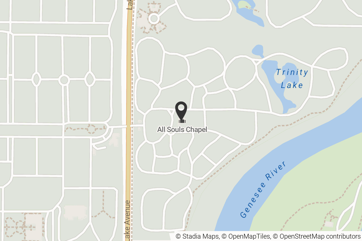 Map with location marker