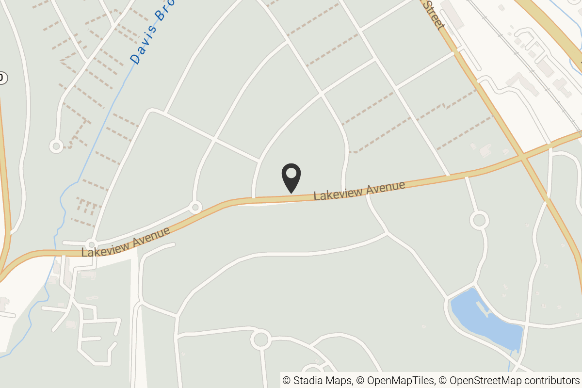 Map with location marker