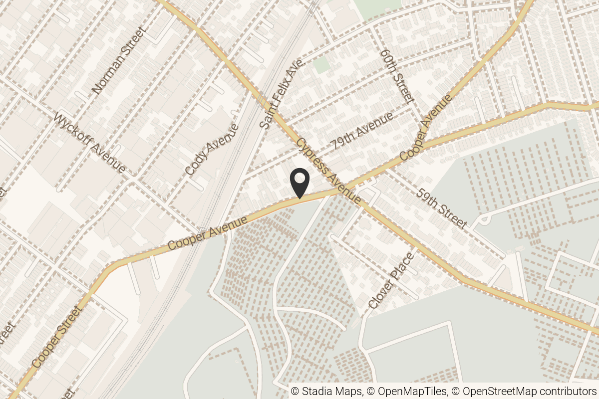 Map with location marker