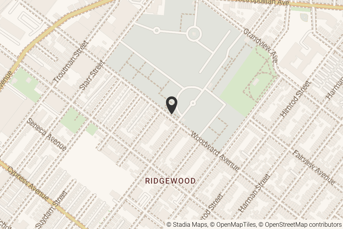 Map with location marker