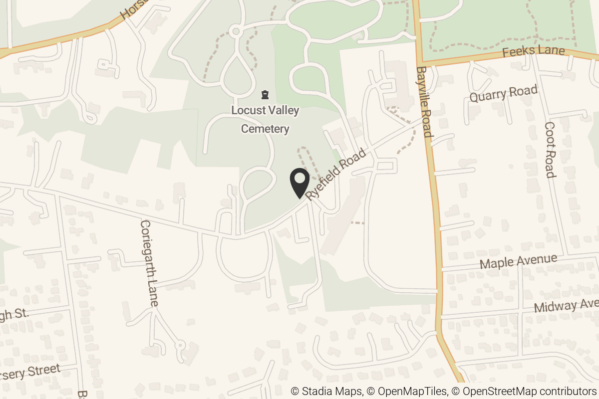 Map with location marker