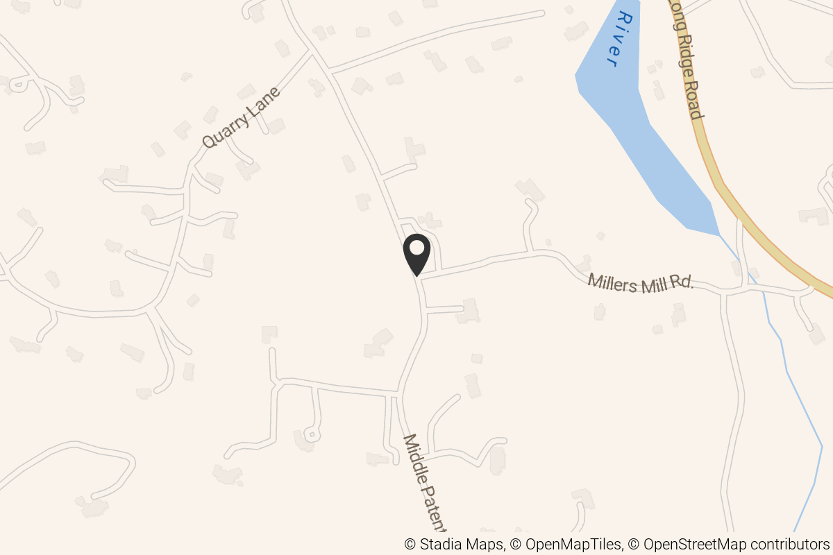 Map with location marker