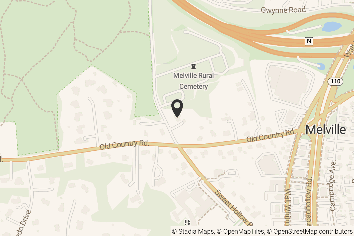 Map with location marker