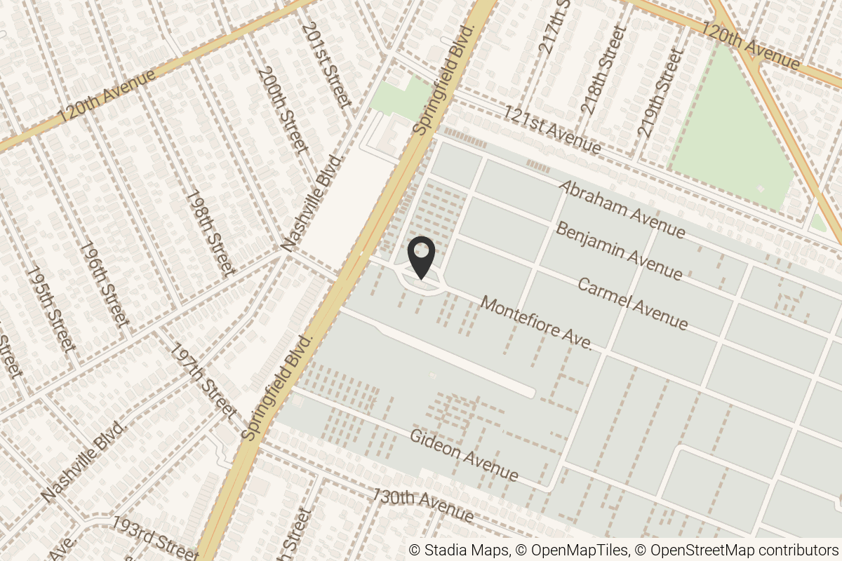 Map with location marker