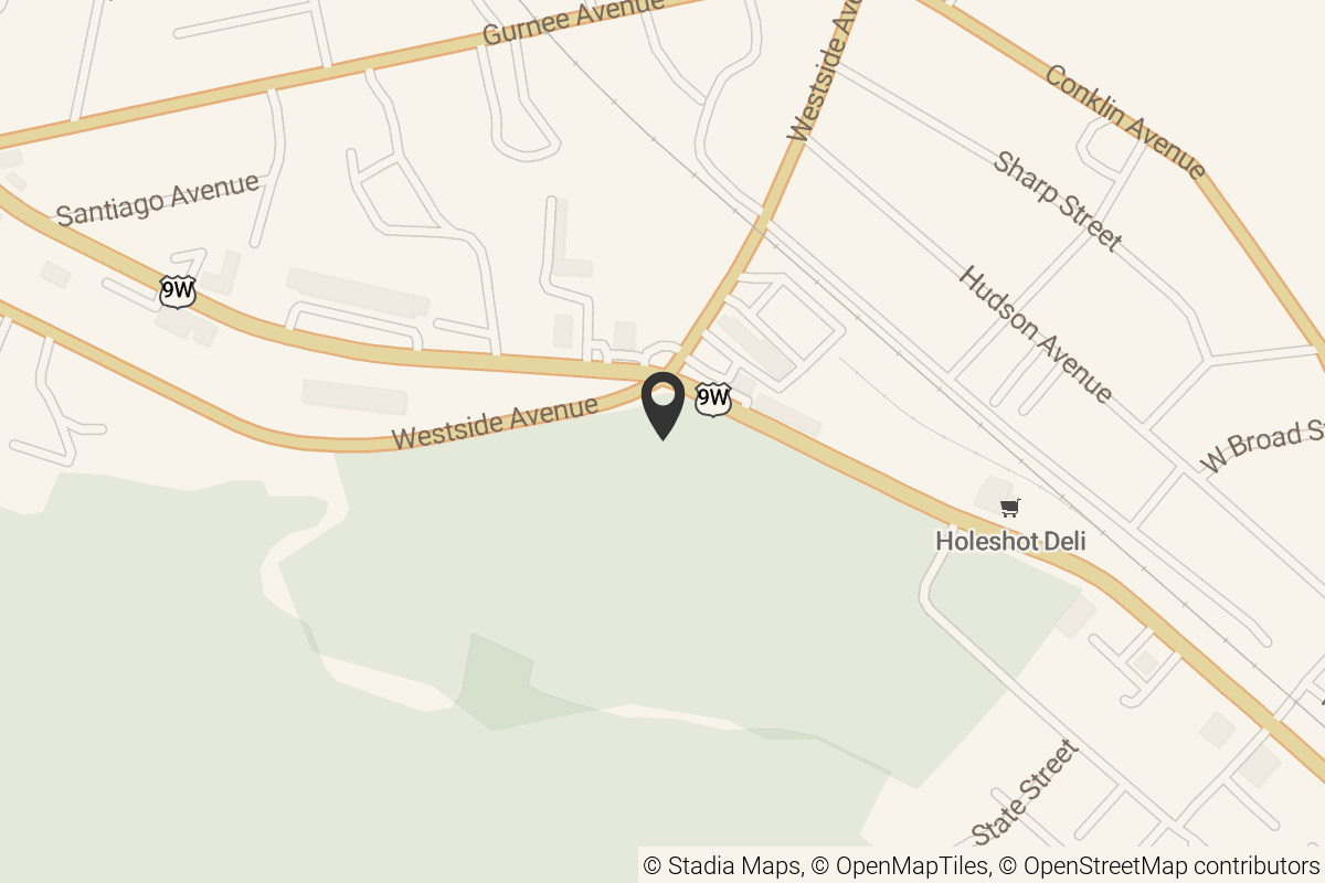 Map with location marker