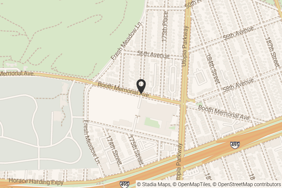 Map with location marker