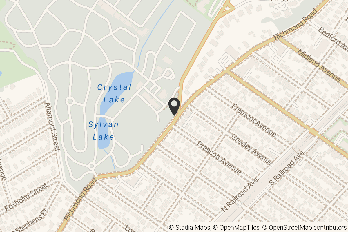 Map with location marker