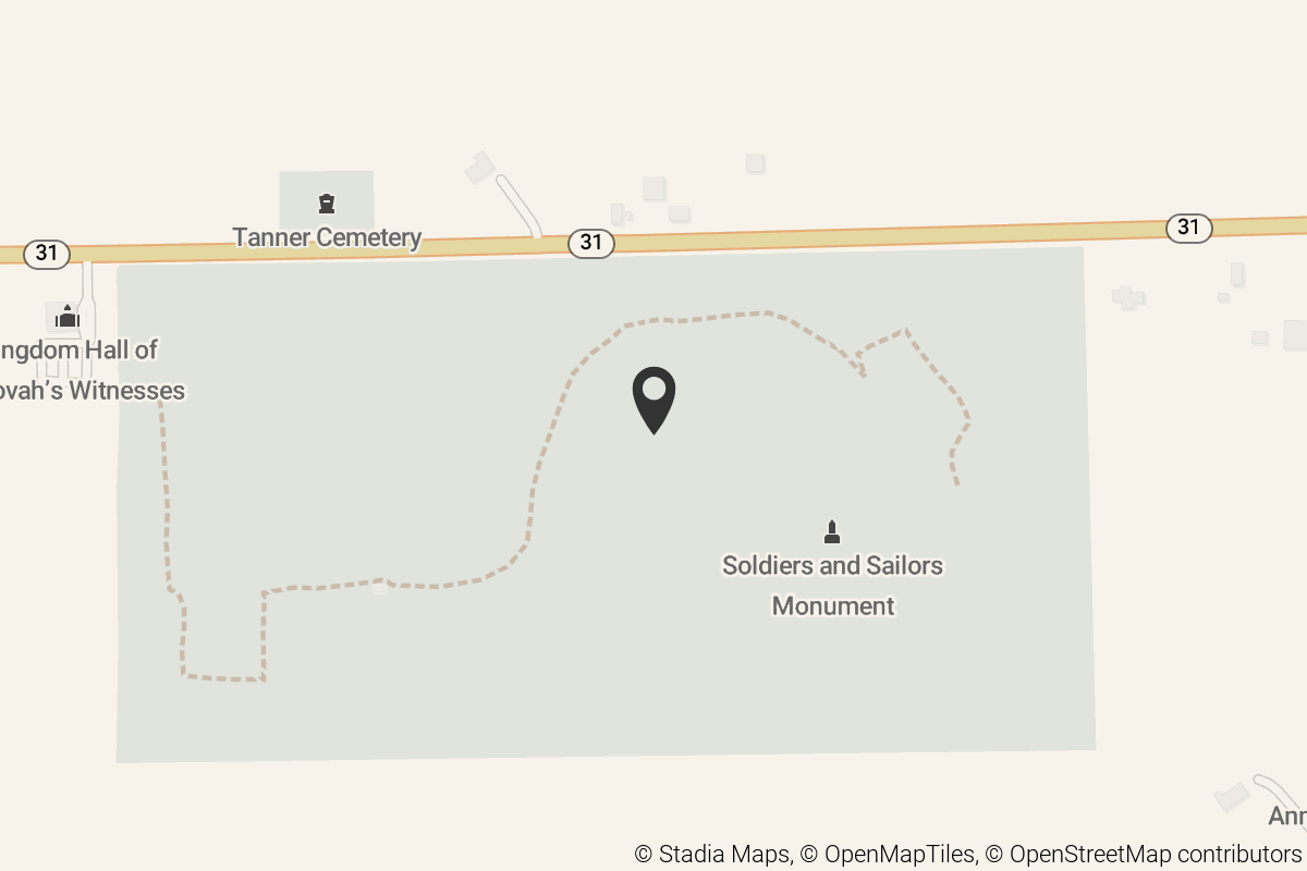 Map with location marker