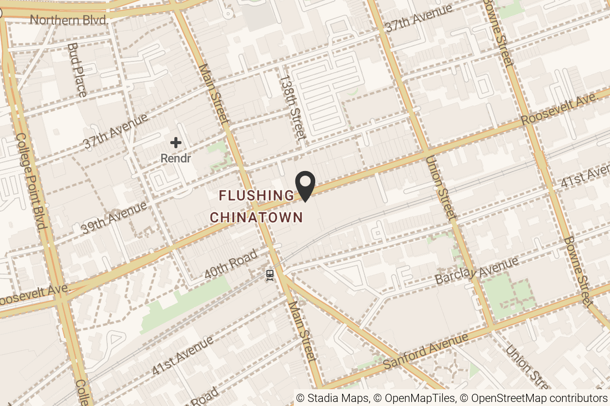 Map with location marker