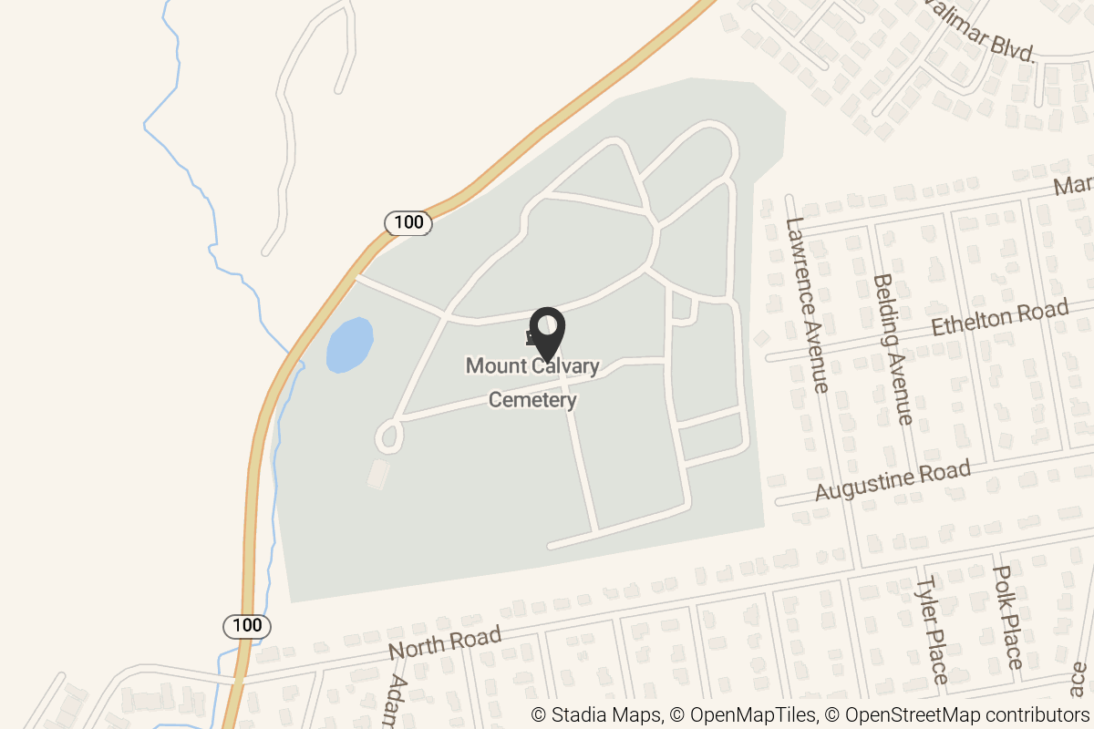 Map with location marker